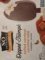 Jumlah gula yang masuk Salted Caramel Dipped Non-Dairy Frozen Dessert