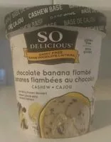 Jumlah gula yang masuk Chocolate Banana Flambé Cashew Non-Dairy Frozen Dessert