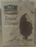 Jumlah gula yang masuk Dipped coconut almond