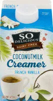 चीनी की मात्रा Dairy free coconut milk creamer french vanilla