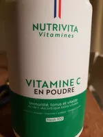 Sucre et nutriments contenus dans Nutrivita