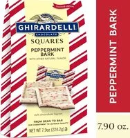 Suhkru kogus sees Limited edition peppermint bark squares