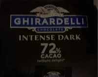 Sokerin määrä sisällä Intense Dark 72% cacao