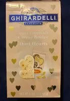 Sokerin määrä sisällä Crème Brûlée Duet Hearts