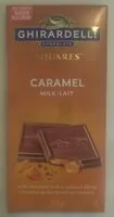 Suhkru kogus sees Caramel Milk Chocolate Squares