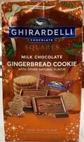 Suhkru kogus sees Milk Chocolate Gingerbread Cookie