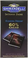Suhkru kogus sees Chocolate intense dark bar