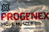 Sucre et nutriments contenus dans Progenex