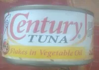 中的糖分和营养成分 Century pacific food