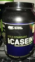 Sucre et nutriments contenus dans Casein