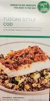 Zuckermenge drin Tuscan style cod
