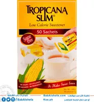 Sugar and nutrients in Tropicana slim