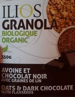 Jumlah gula yang masuk Ilios granola biologique