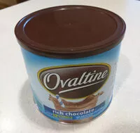 Azúcar y nutrientes en Ovaltine nestle