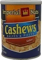 İçindeki şeker miktarı Cashews Halves & Pieces
