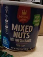 İçindeki şeker miktarı Mixed nuts