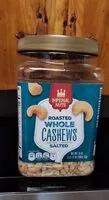 İçindeki şeker miktarı Roasted whole cashews
