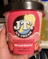 Quantité de sucre dans Strawberry ice cream