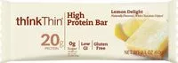 Zuckermenge drin Think thin bar lemon delight