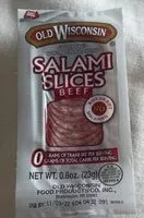 चीनी की मात्रा Salami Slices Beef