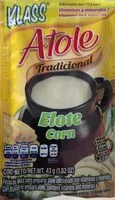 Количество сахара в Atole Tradicional
