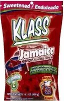 Количество сахара в Bev mix jamaica sweetened