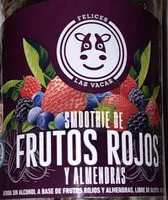 Sokerin määrä sisällä smothie frutos rojos
