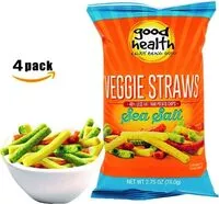 含糖量 Veggie Straws, Sea Salt