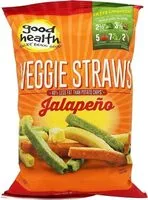 含糖量 Good health jalapeno veggies straws