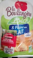 Quantité de sucre dans 8 pains au lait