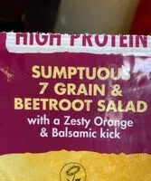 Sokerin määrä sisällä Sumptuous 7grains beetroot salad
