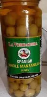 Zuckermenge drin Spanish whole manzanilla olives