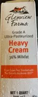 Количество сахара в Heavy Cream