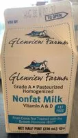 Количество сахара в Nonfat Milk