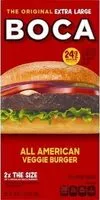 İçindeki şeker miktarı All american veggie burger
