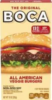 İçindeki şeker miktarı All american classic meatless burger