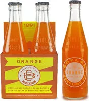 चीनी की मात्रा Cane Sugar Soda, Orange