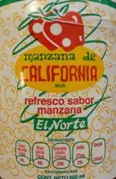 Sugar and nutrients in Manzana de california