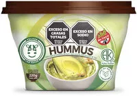 Sokerin määrä sisällä hummus con palta