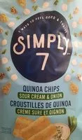 चीनी की मात्रा Quinoa Chips Sour Cream & Onion