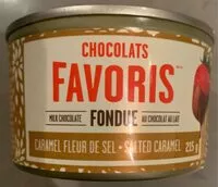 Sokerin määrä sisällä Fondue Caramel Fleur De Sel