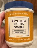 चीनी की मात्रा Psyllium Husks powder