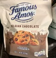 चीनी की मात्रा Famous Amos Belgian Chocolate Cookies