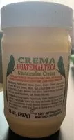 Suhkru kogus sees Guatemalan Cream