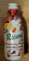 Suhkru kogus sees Strawberry banana lowfar dairy smoothy