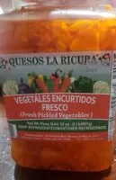 Suhkru kogus sees Vegetales encurtidos frescos
