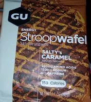 Sucre et nutriments contenus dans Gu energy stroopwafel