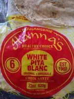含糖量 Pita, white