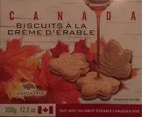 Sucre et nutriments contenus dans Canada true