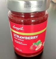Quantité de sucre dans Strawberry fruit spread